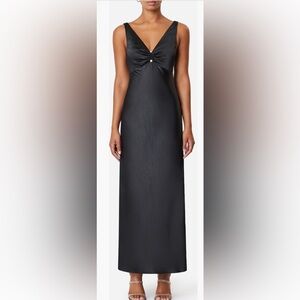 Elliatt | Midnight Rendezvous Sleeveless Satin Gown | Large
